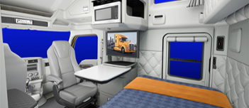 InteriorT680Truck