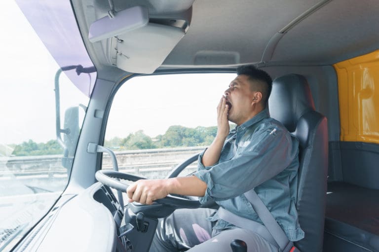 How to Stay Awake While Driving a Truck Truck Driver Institute