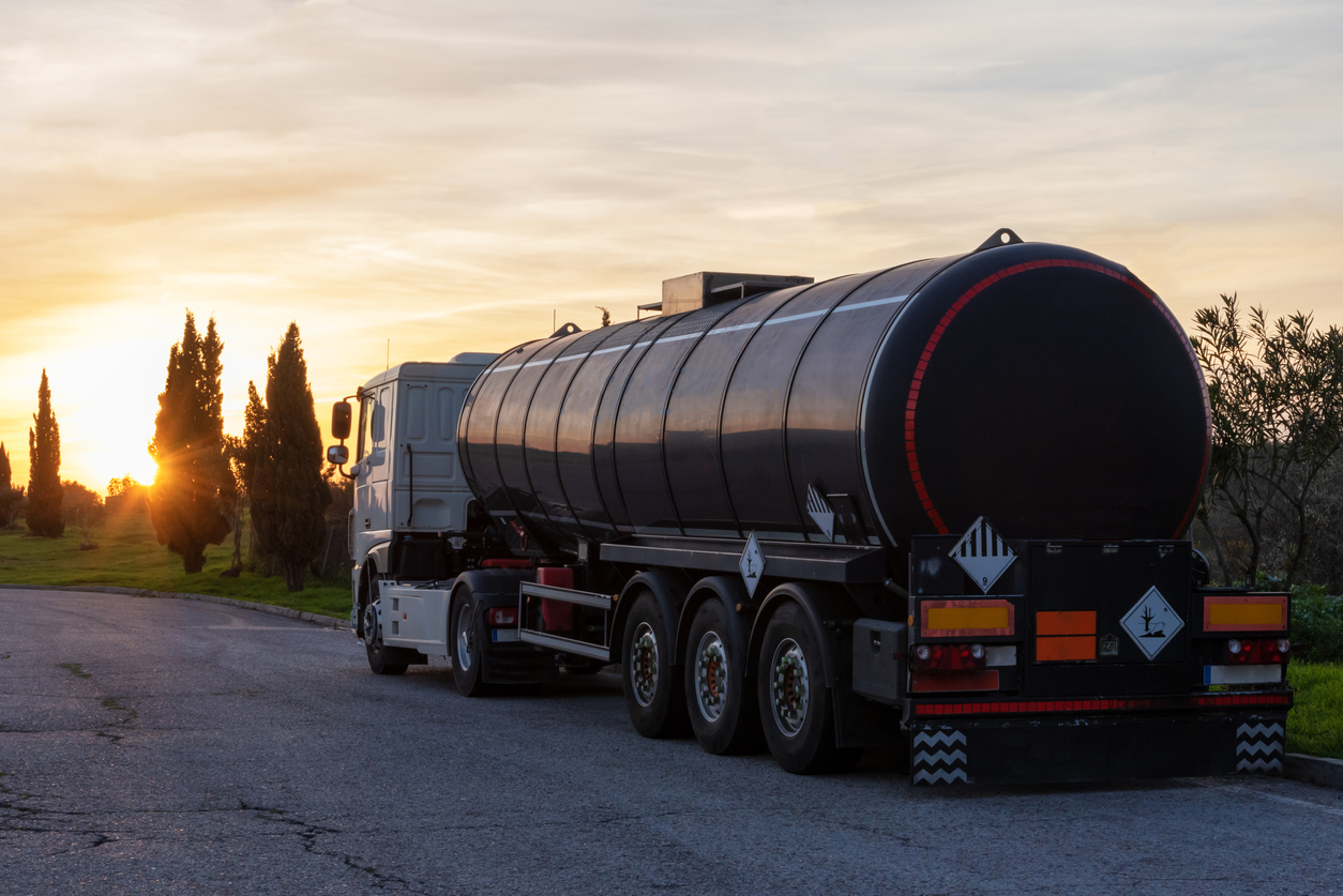 hazardous truck 